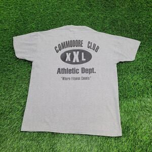 Vintage 90s Commodore Club Beer Shirt Large 22x28 Kansas